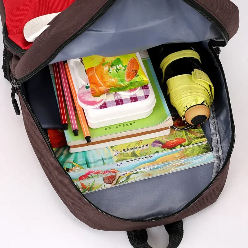 Peppa Pigs Schoolbag Print Backpack for Boys Girls Large Capacity Backpacks for Primary School Students Bag Birthday Gift 6