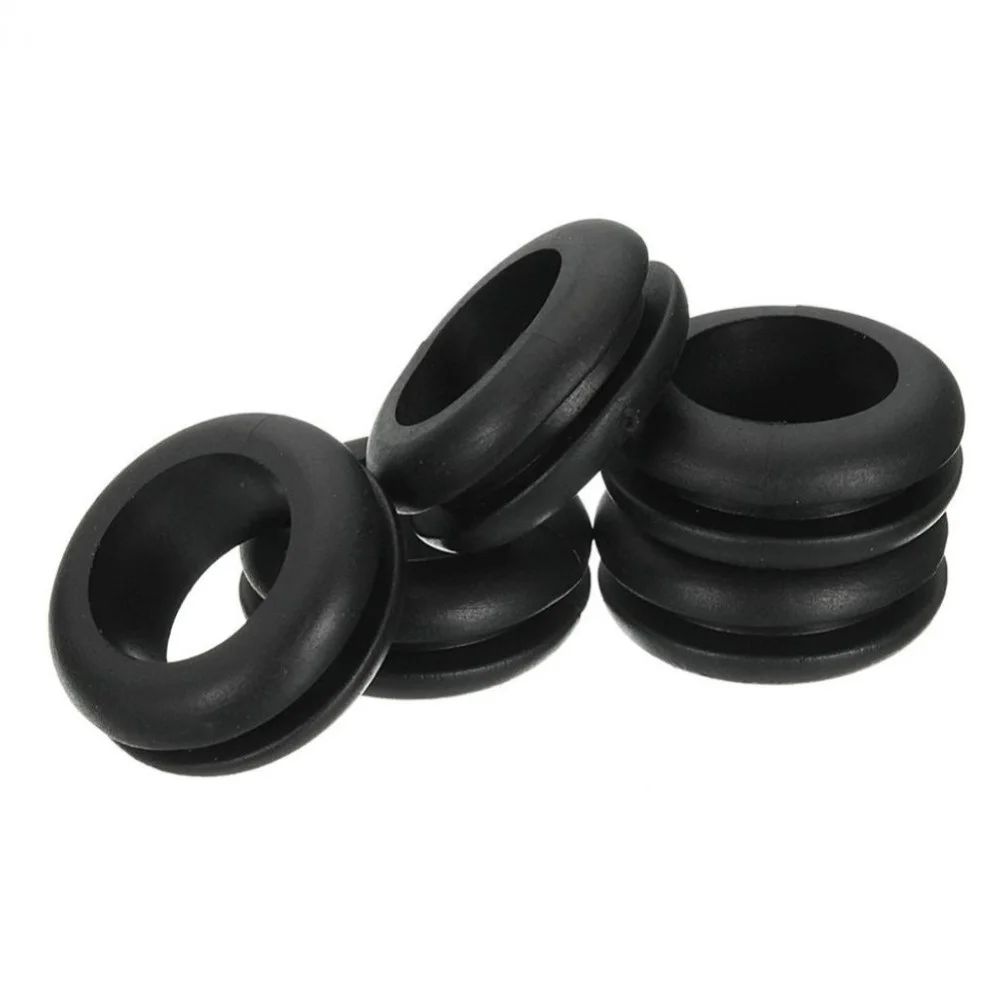 180Pcs Gasket Kit Black Rubber Washer Seals Grommets Assortment Set High Quality Spare Parts Wiring Cable images - 6