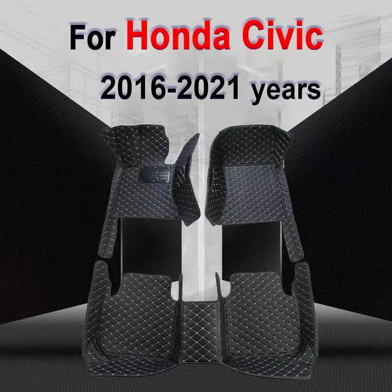 Автомобильные коврики для Honda Civic 2016 2017 2018 2019 2020 2021 |