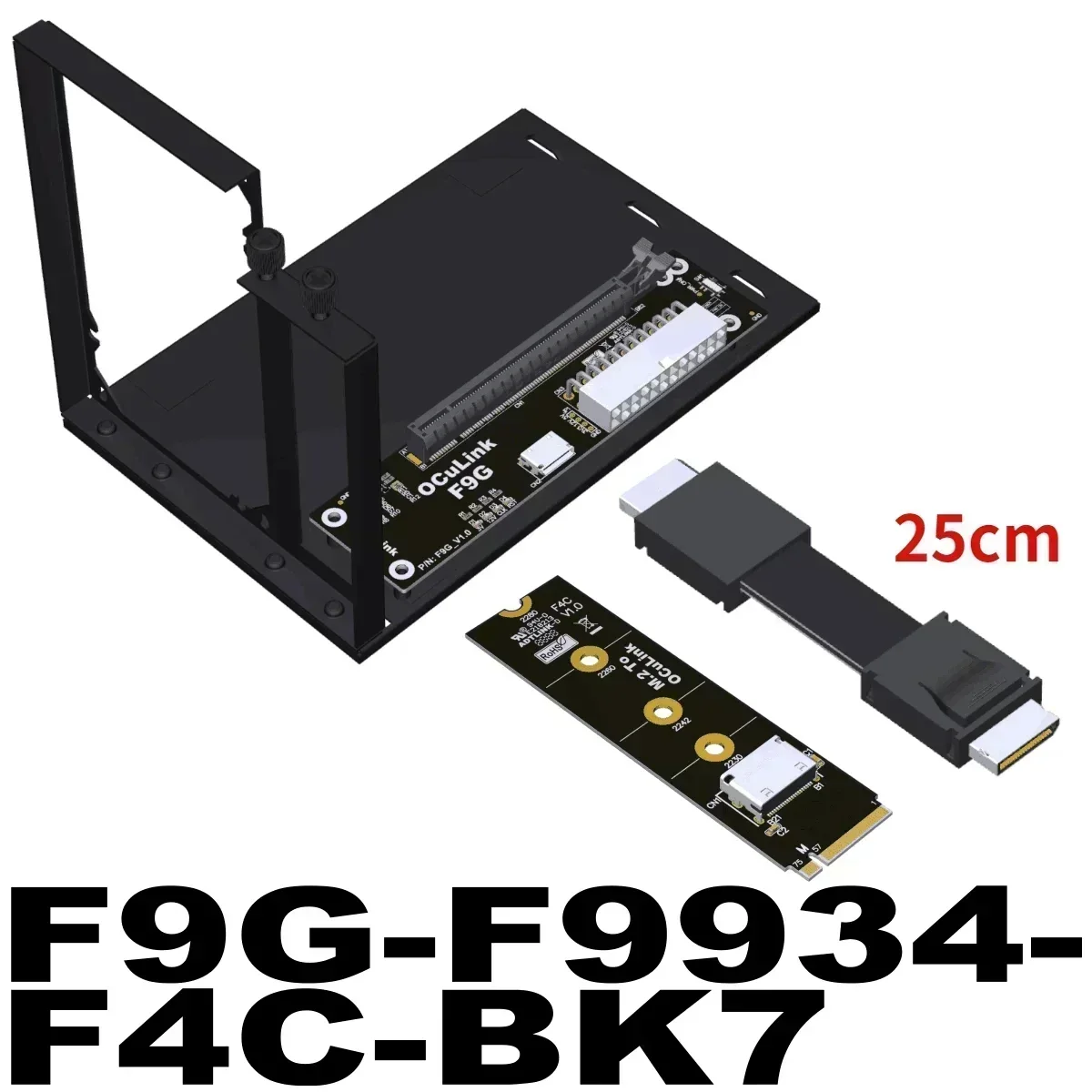 Oculink(pcie4.0) egpuキット ADT-Link eGPU OCuLink GPU Dock PCIe 4.0 x4 High Speed PC