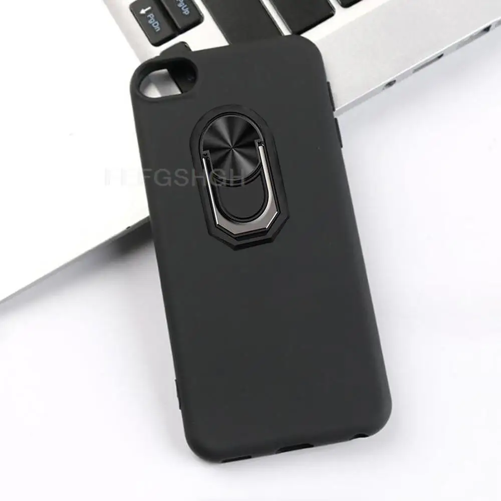 Мягкий силиконовый чехол из ТПУ с кольцом на палец для Apple Ipod Touch 5 6 7