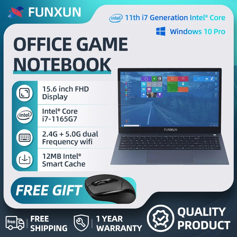 Computer Portatile Windows 10 Pro Processore Intel Core I7-1165G7 16G Ram 256Gb/512Gb/1Tb Ssd Computer Portatile Da Ufficio