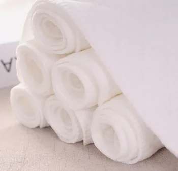 2/5/10 pezzi pannolini riutilizzabili per bambini pannolini ecologici lavabili inserti pannolini di stoffa di cotone per bambini assorbenti traspiranti