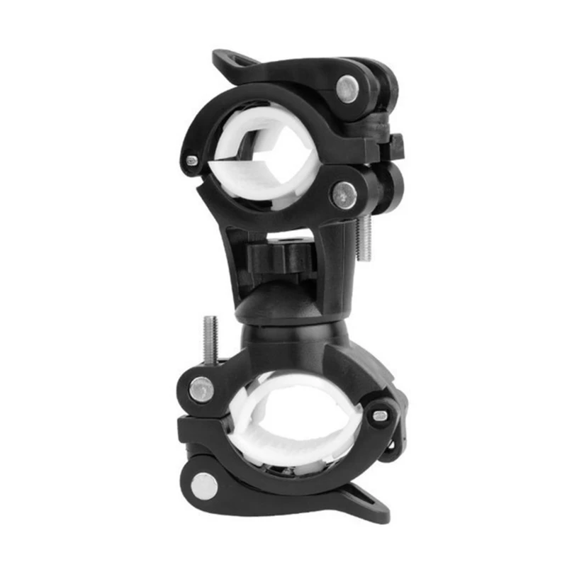 

Universal Bicycles Flashlight Holder 360°Rotatable Bike Light Holder Clamps 094C