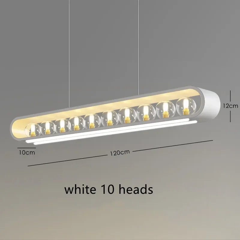 White 10 heads