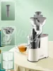Slow Juicer Cold Press Large Caliber Electric Juicer Extractor Filter Free Easy Wash Electric Fruit Apple Orange Citrus Juicer 6