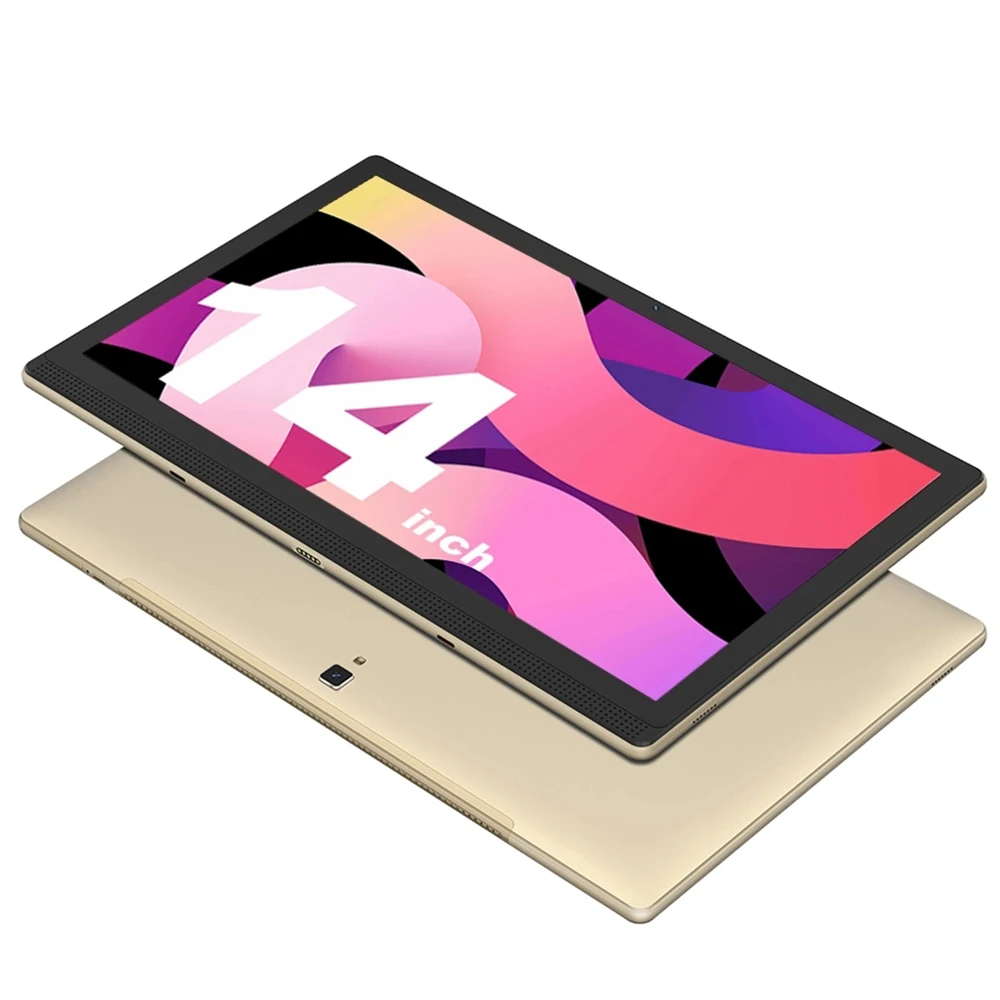 Versione Globale 14 Pollici 1920X1080 Ips Tablet Pc Con Grande Schermo 5 + 13Mp Fotocamera 8 + 256Gb Deca-Core 5G Wifi 2 In 1 Tablet Android 12 Pad