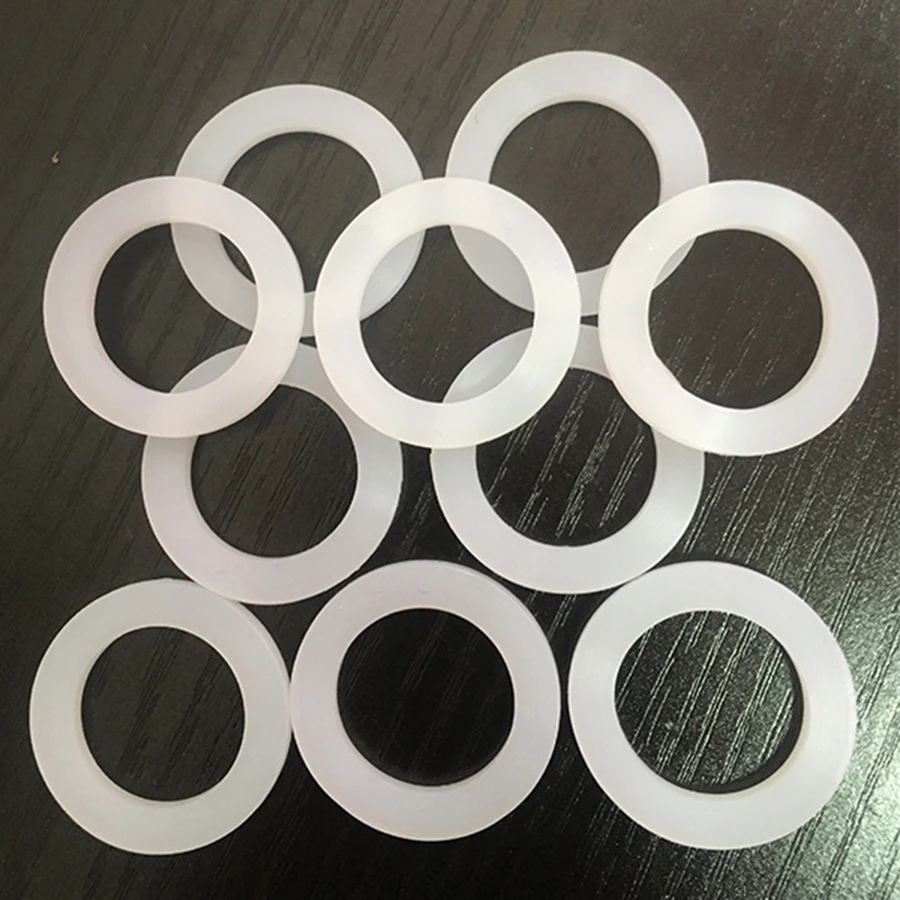 Anelli Di Tenuta In Silicone Grado Alimentare – Rondelle Piatte Spessore 1-5mm