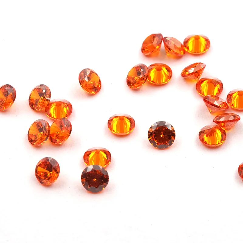 JIANGYUANGEMS 1000 Stück 0,8 mm ~ 2,5 mm 5A verschiedene Farben, runder CZ-Steine, loser Zirkonia, synthetischer Edelstein für Schmuck – Detail 11