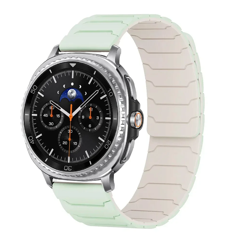 Magnetic Loop Silicone Sports Strap - No-Gap Replacement Watch Band
