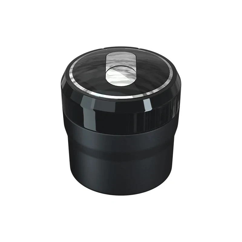 Posacenere Per Auto JNNJ - Con Coperchio, Portatile, Universale, Nero - Foto 4