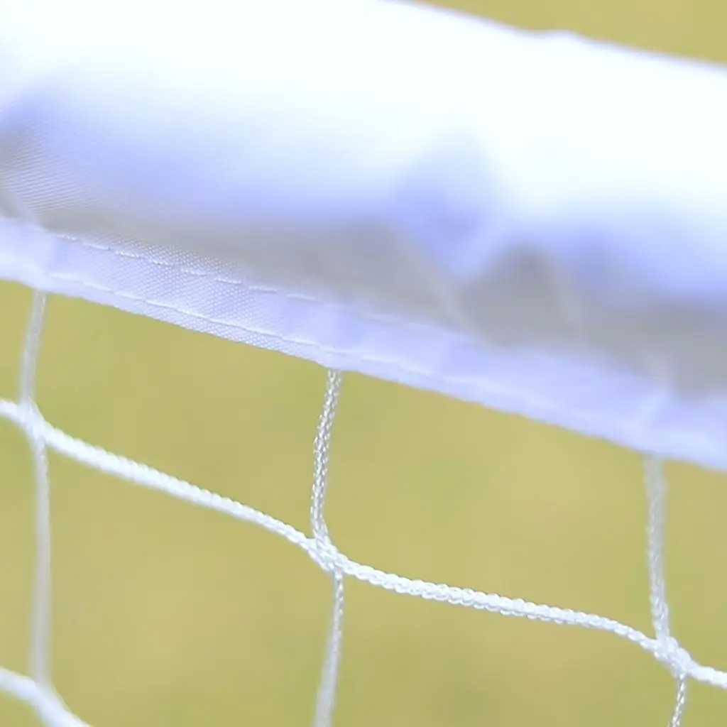 

Kids Soccer Goal Set Backyard Mini Net and Ball White with Storage Bag