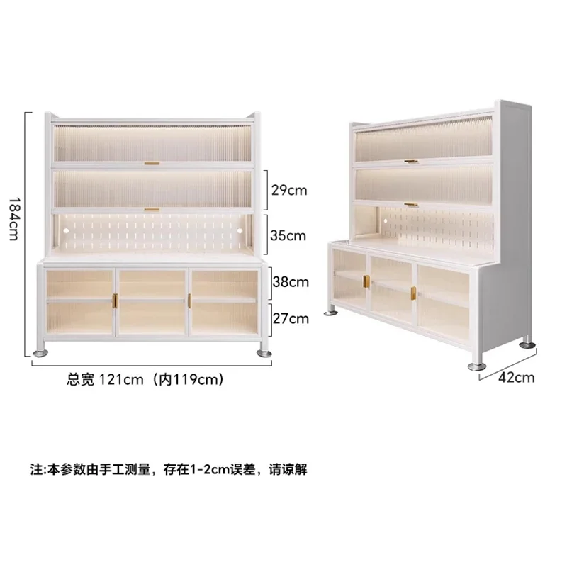Sideboards Prefabricated Sideboard Cabinets Living Room et De Cuisine Vintage Accent Cabinet Coffee Cabinet Corner Table LT