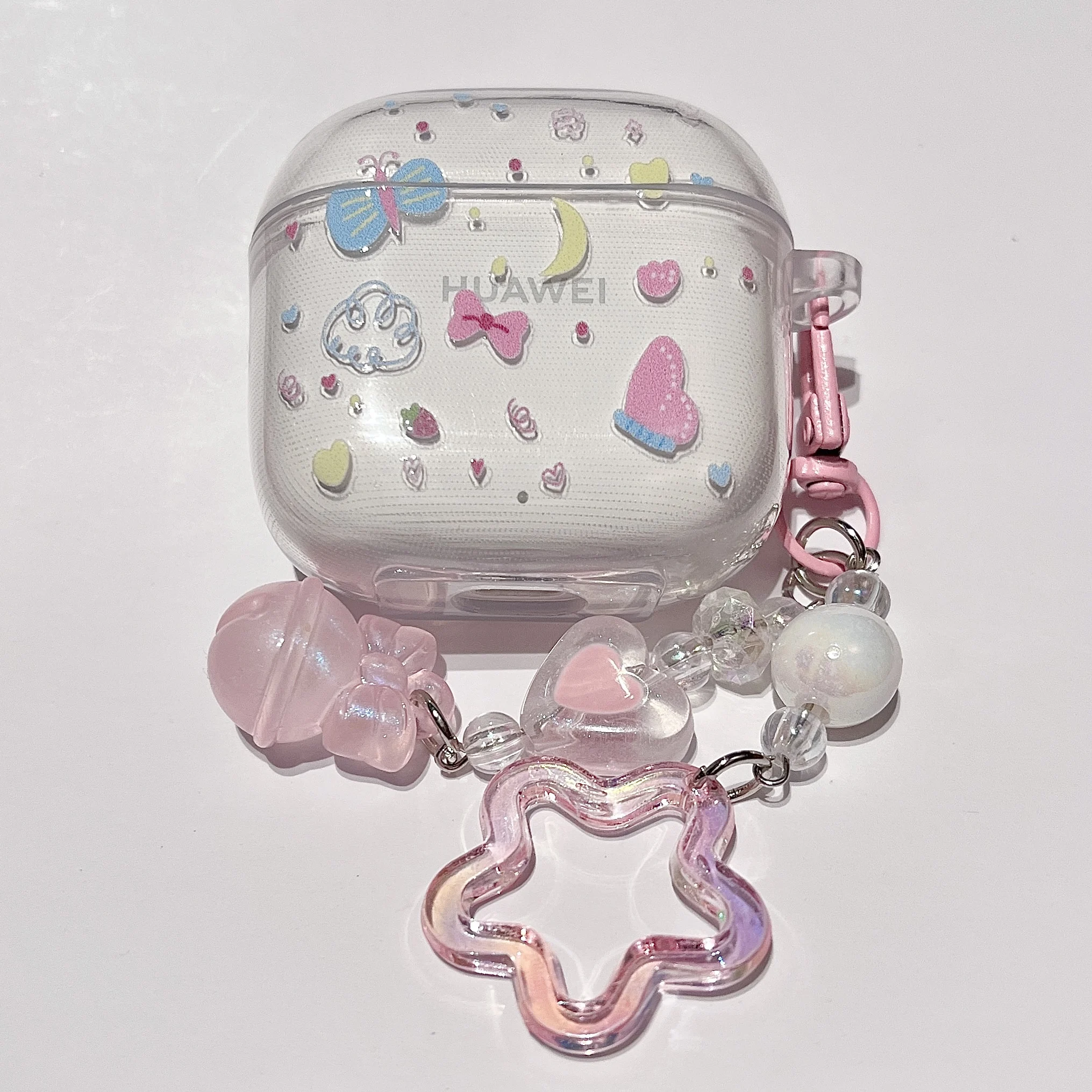 Kawaii Sweet Apple Cherry Earbuds Protective Anti-Drop Case Cover
