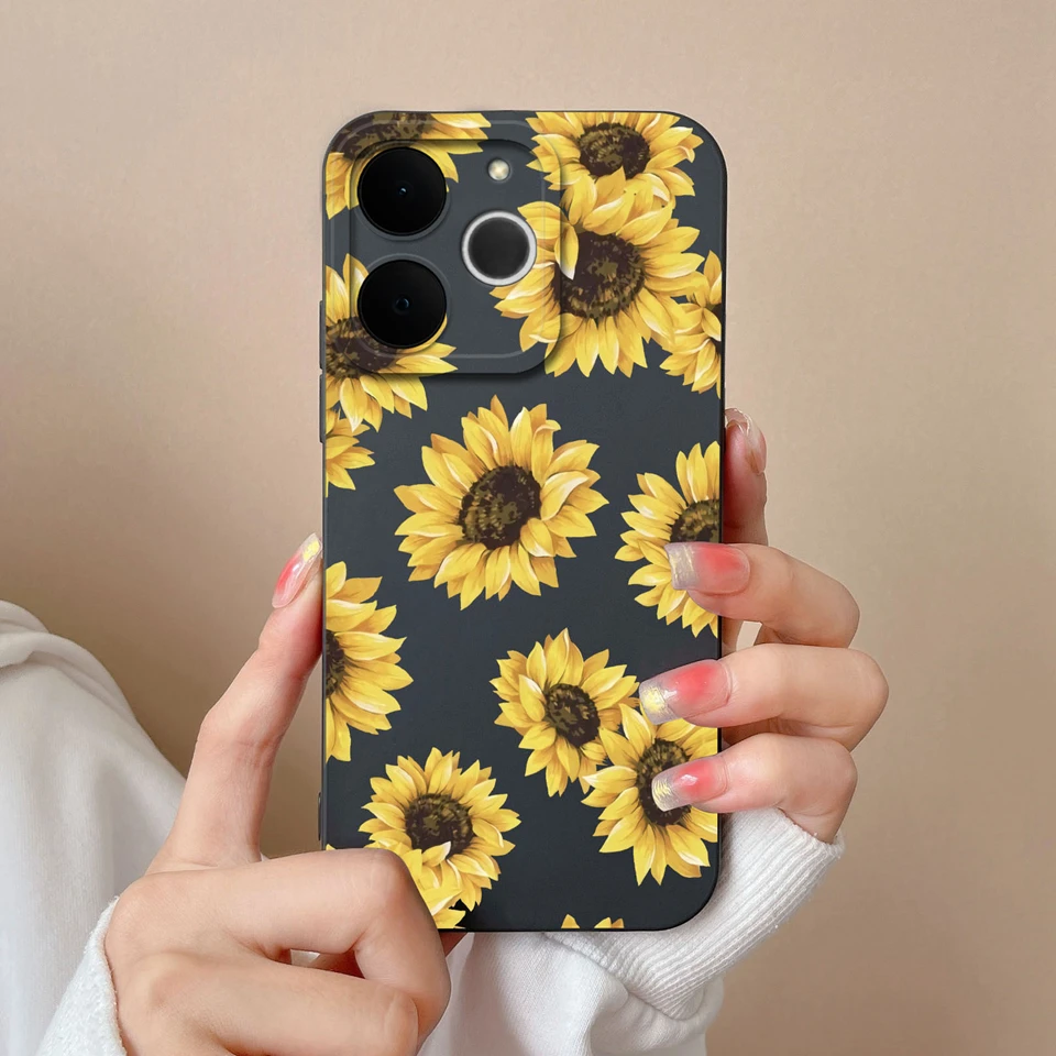 Rose Sunflower Lighthouse Fall Prevention Phone Case