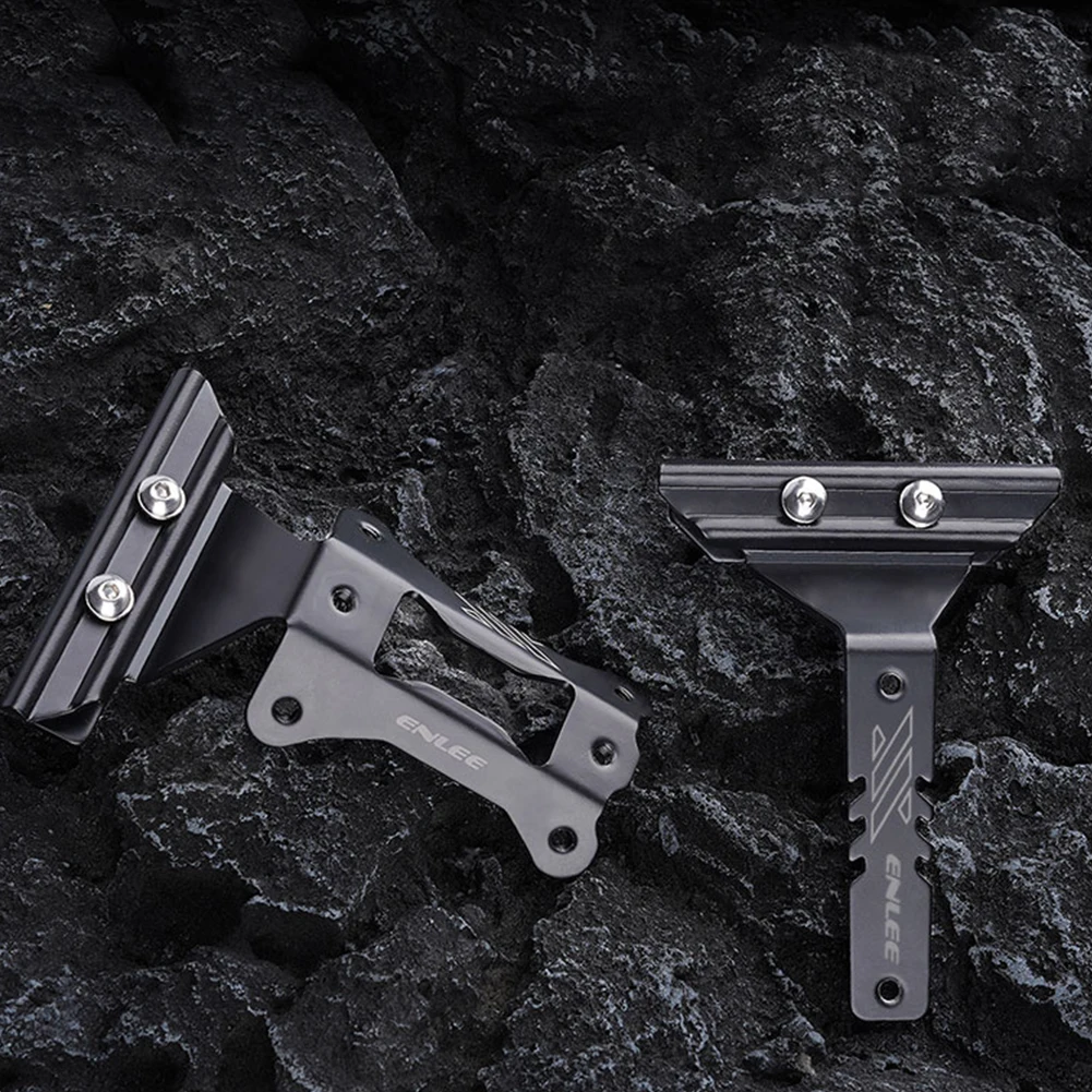 Adaptateur Pour Porte-bidon De Vélo, Alliage D'aluminium Pour Selle De Vélo, Double Support De Bouteille D'eau, Convertisseur De Porte-bouteille (noir