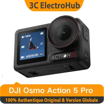 Fotocamera DJI Osmo Action 5 Pro, sensore da 1/1,3", durata della batteria estesa di 4 ore, videocamera 4K/120 fps