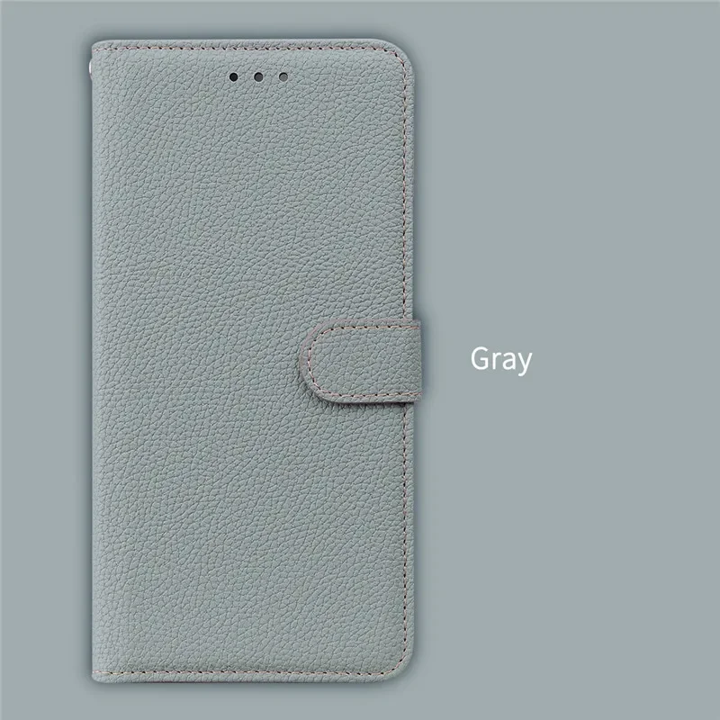 Matte Black Flip Wallet Phone Case - Premium Protective Cover