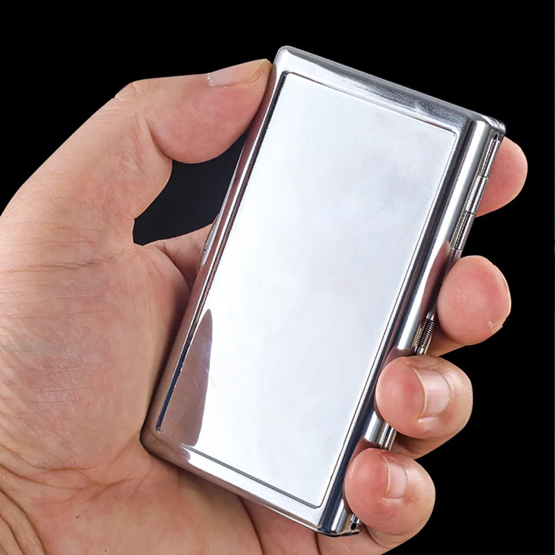 100mm Metal Cigarette Box Case Holder Container Cigarette Cigar Holder Box Tobacco Case Container Box Cigarette Storage Case Box