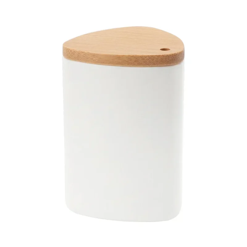 Portable Bamboo Toothpick Holder Pocket Toothpick Storage Dispenser Bucket New Home Table Decor Toothpick Container Box with Lid 4