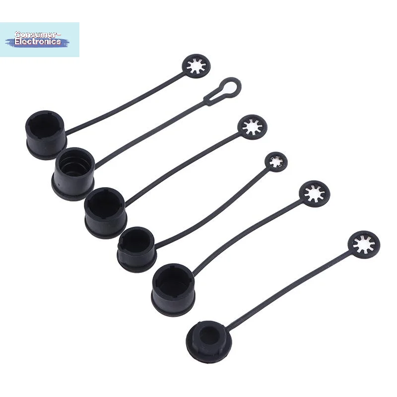 【오디오 전원 네트워크 플러그용 실리콘 먼지 커버 2개 XLR 6.35mm 스피커 커넥터 방수 보호 캡】