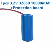 Nouvelle batterie de lampe solaire 3.2V batterie au Lithium de grande capacité lampadaire solaire batterie de projecteur avec panneau de Protection lampe 3