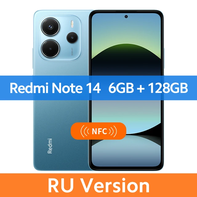 World Premiere】Global Version Xiaomi Redmi Note 14 MediaTek Helio