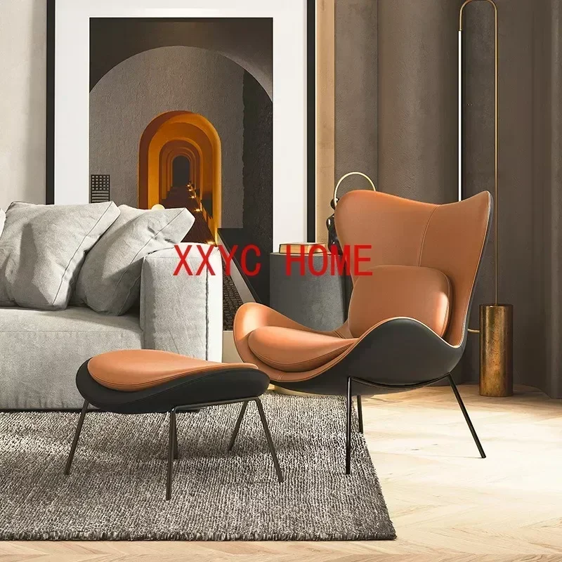 Wingback Lounge Room Luxury Leather Waterproof Living Armchair Bedroom Home Furniture