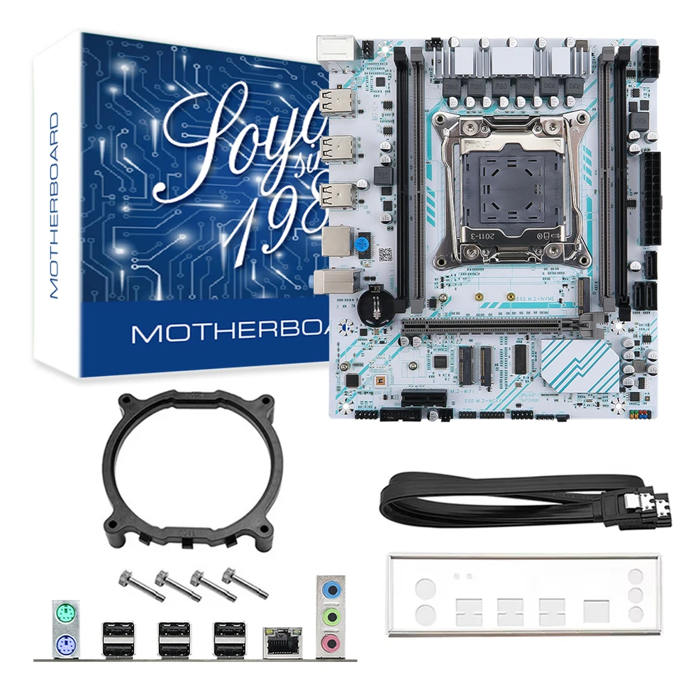 X99 Motherboard Set LGA 2011-3 Set Xeon E5 2650 V4 CPU 16G=8G*2