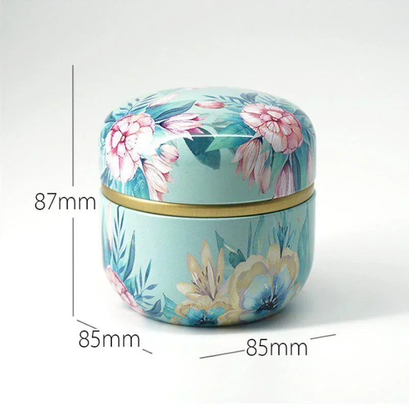 Tea Storage Kitchen Tea Box Jar Storage Holder Sweetmeats Candies Cans Teaware Tea Caddies Containers Multi-purpose Storage Box 6