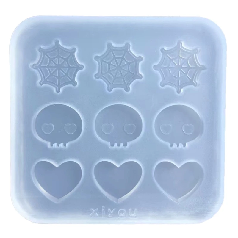 

Heart Silicone Mold Hollow Epoxy Shaker Filling Silicone Mold for Quicksand Mold