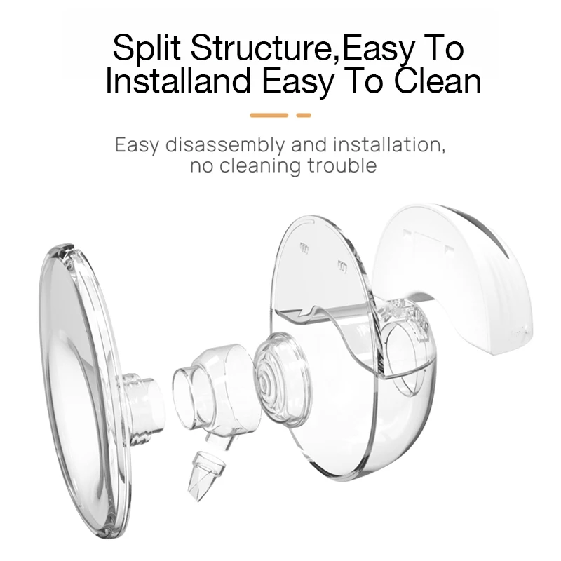 Electric Breast Pump MAMIJOY 1200mA Portable Wearable Hands-Free Wireless Automatic Milker BPA Free