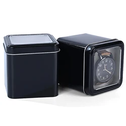 Elegant 8CM Metal Gift Box for Watches - Perfect for Friends and Loved Ones (Onesize)