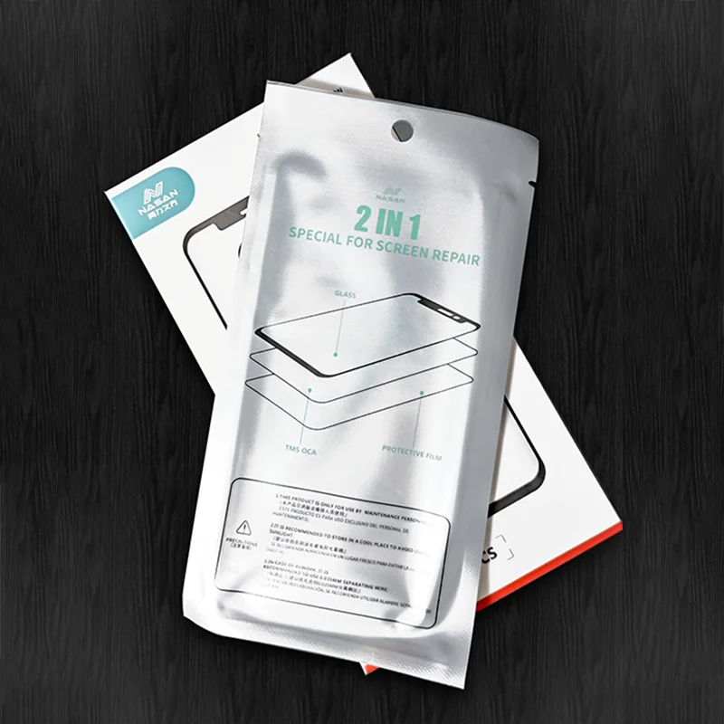 Smart Phone Front Screen Outer Glass Touch Panel Cover Repair For iPhone X XR XS Max 11 12 13 14 15 Pro Max 1Pcs