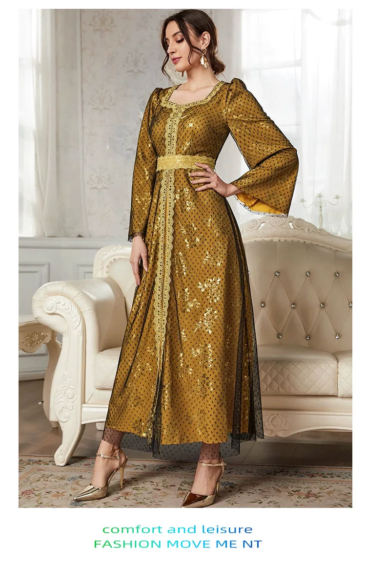 Se65693250bcc421887d94d156d171000u Mesh Party Dress Women Abaya Kimono Khimar Print Dresses Kaftan Kebaya Ramadan Hijab Abayas Dubai Long Robe Eid Islam Clothing Mallzona