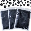 6000 Pcs Black Resin Flat Back Rhinestones, 3mm 4mm 5mm Jelly Resin Non-Heatset Rhinestones for Crafts DIY Designs, Mugs, Clothe 1