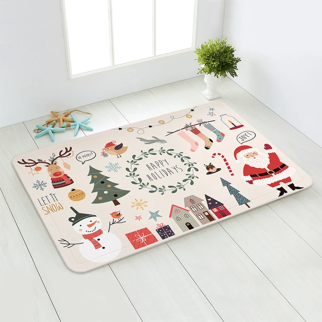 Let It Snow - Entryway Floor Mat