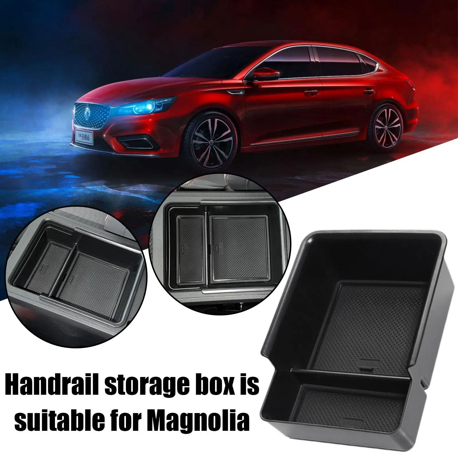 Auto Zentrale Armlehne Storage Box Für MG 4 MG4 EV EH32 MuLan 2022 2023  2024 Center Konsole Organizer Container Fach zubehör - AliExpress