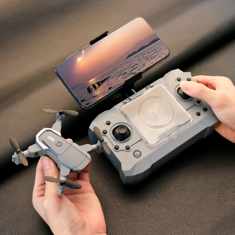 

UAV small high-definition aerial photography foldable mini Radio-controlled aircraft Quadcopter boy children's toys