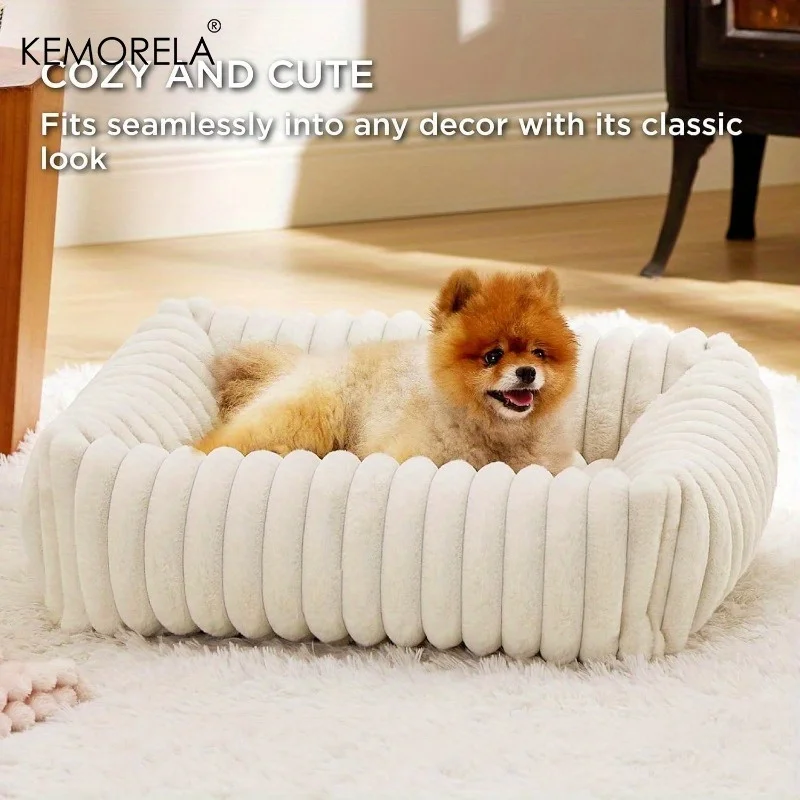 Orthopedic Plush Dog Bed Mattress For Medium And Large Dogs Pet_voghion.com
