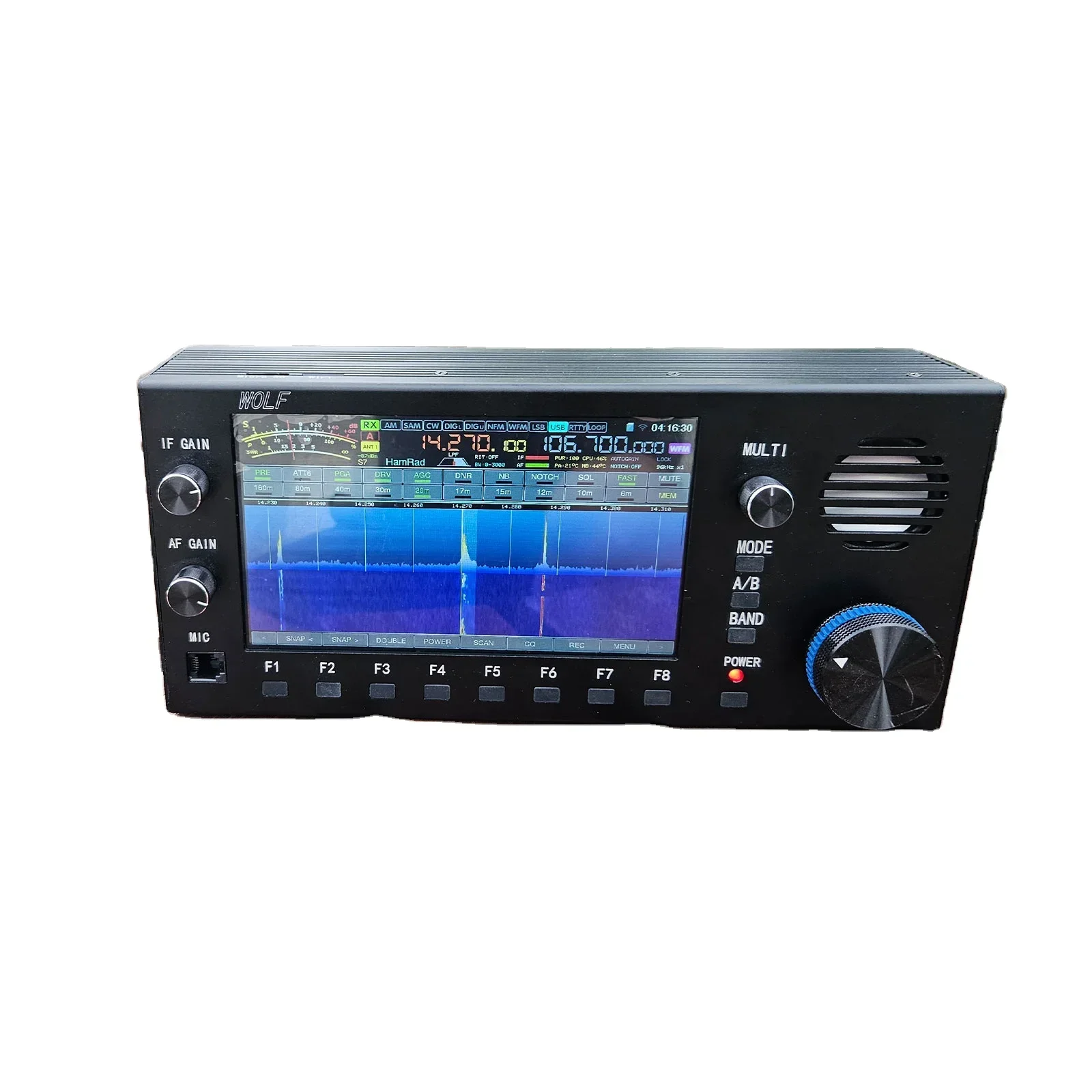HamGeekRS998100WHFUVAllModeDDCDUCTransceiverMobileRadioSDR
