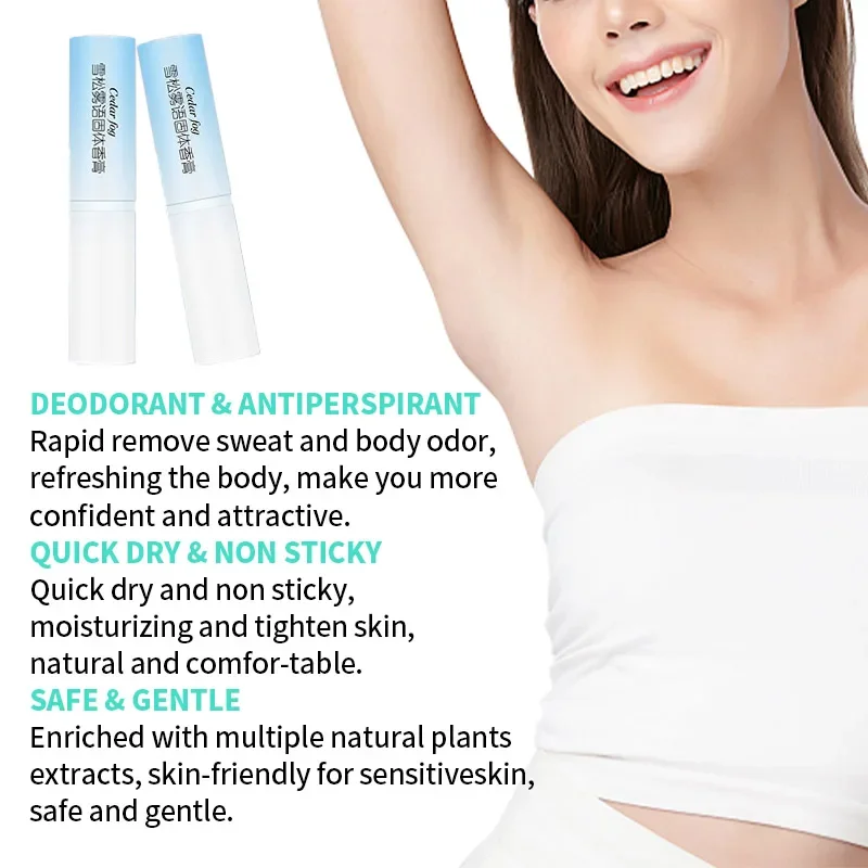 Body Underarm Odor Removal Cream Armpit Perfume Deodorant Underarm Odor Remover Sweat Deodorizer Skin Care Men Women Perfumery foot deodorant cream