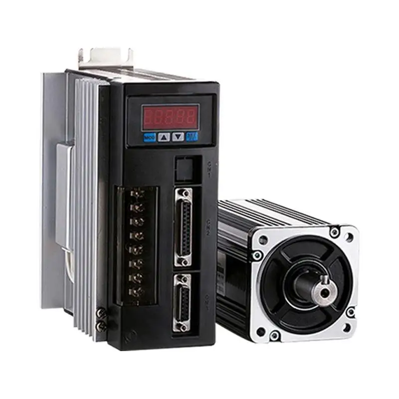 1.8kw Ac Servo Motor 110stm06030 220v 3000rpm 6n.m Singlephase Ac Drive Permanent