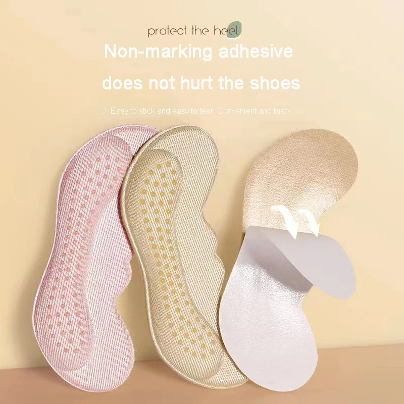 Heels Protector Adjust Size High Heel Sticker Pad Liner Grips Pain Relief Foot Care Insert Women Insoles for Shoes Accessories shoe insoles heel patch insole heel protector heel protector pads heel insoles shoe repair stickers heel cushion insole heel cushion protector heel protector patches heel grips
