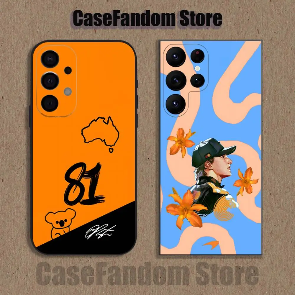 Oscar Piastri 81 Premium Black Phone Case