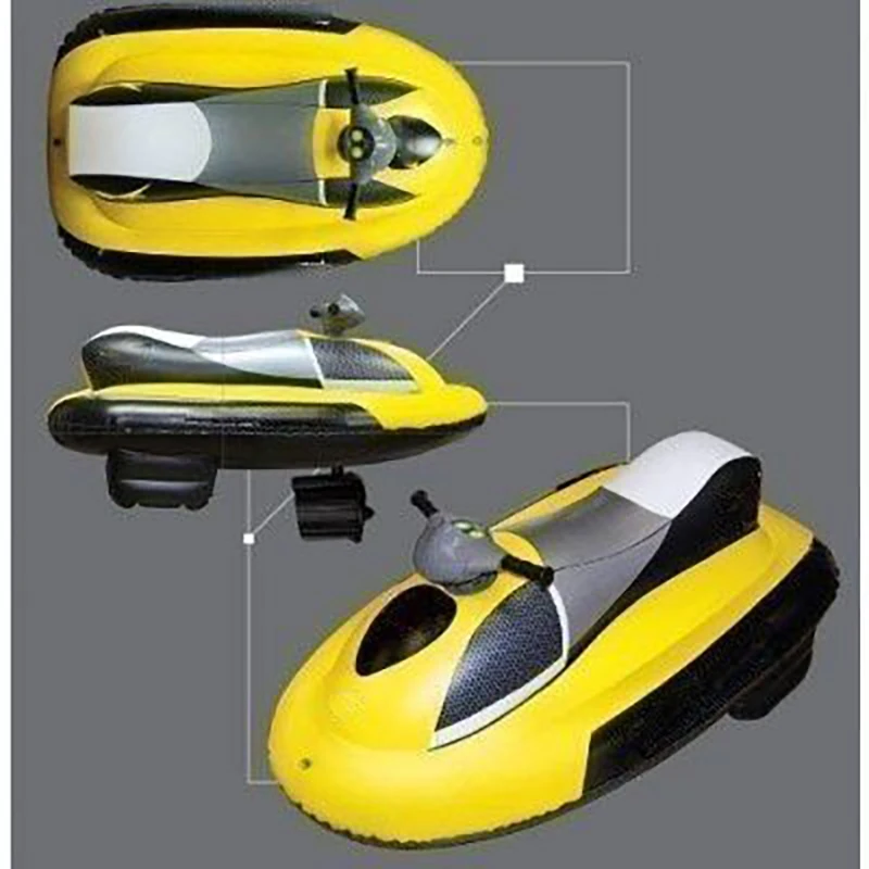 Children's Float Electric Jet Ski Inflatable Boat 60mins Water