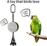 Parrot Toys to Teaching Training Bird Talking Coach Interactive Recording Playback Retell Electronic Voice Chewing Tearing  Bell 2