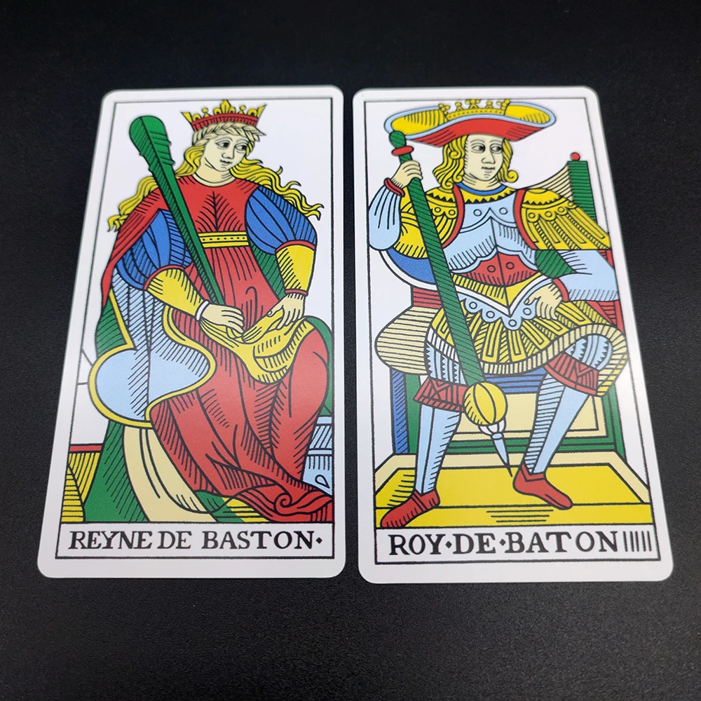 CBD Tarot De Marseille Cards with Guide Book for Beginners Oracle Divination Prophet Prophecy Card Poker 6