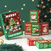 Christmas Gifts Micro Building Block Series Santa Claus Reindeer Puzzle Assembling Bricks Table Decoration Toys Children Kids 2