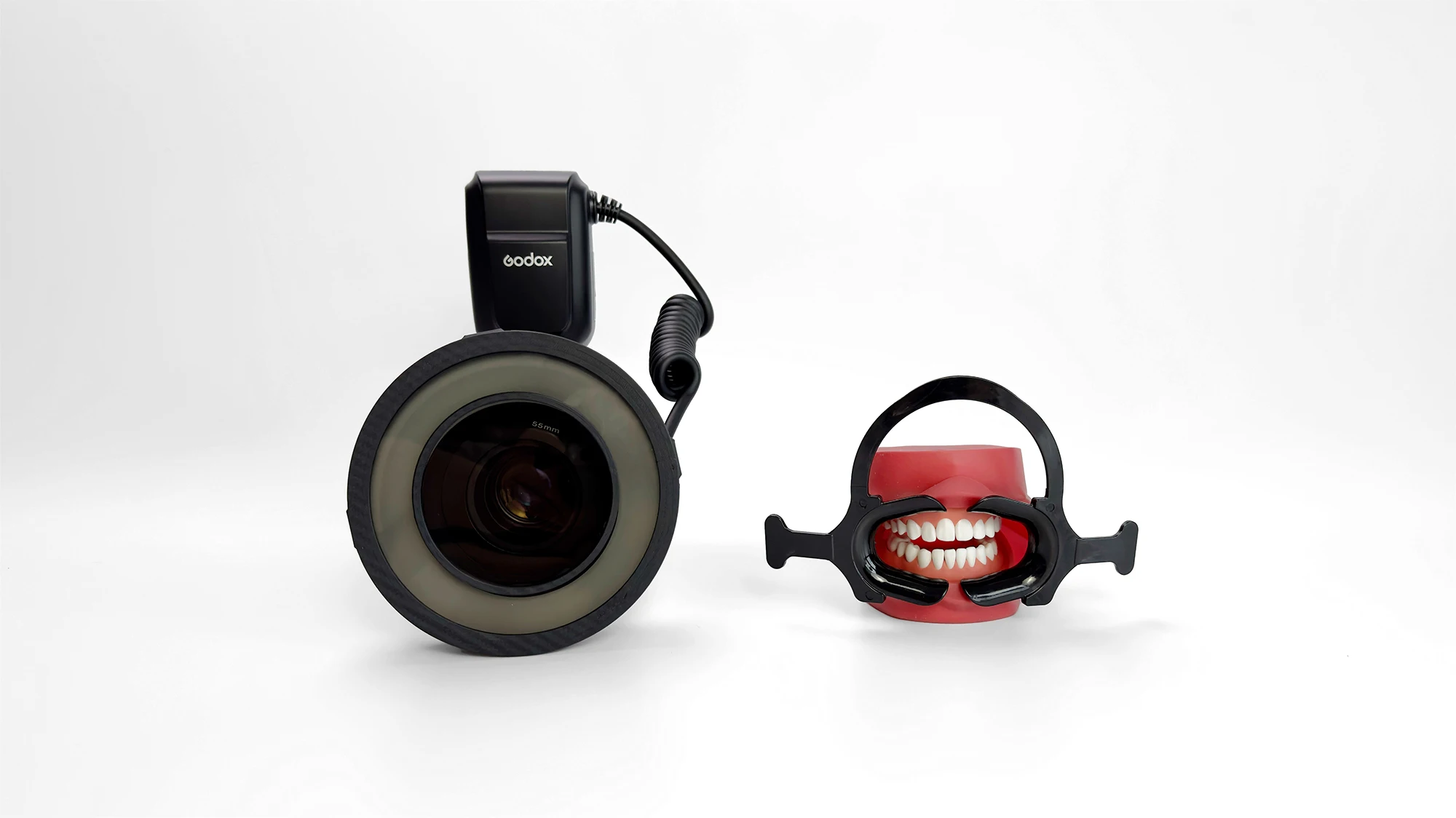 Dental-Kreuzpolarisations-Set - Oral-Fotografie - Godox MF-R76 Blitz - Polar Eye - Keine Reflexionen, kein Glanzbild für Zahnärzte – Detail 1